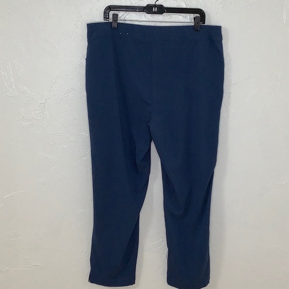 Chico’s Weekends 3 ankle flat front drawstring pants size 16 EUC - Picture 5 of 14